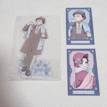 귀멸의 칼날 AGF 아크릴 스탠드 폴라로이드풍 카드 하쿠지 코유키