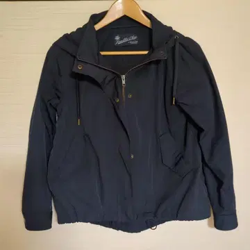 SonnyLabel 네이비 마운틴 후드티