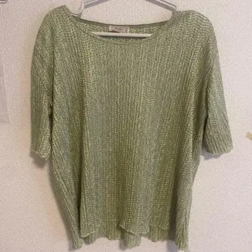 구제 의류 Mikado 라이트 그린 반팔