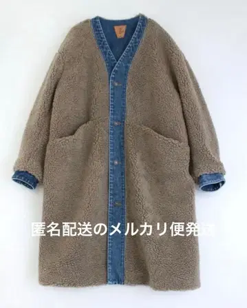 [ 새상품급 ] RNA 보아 데님 롱 코트