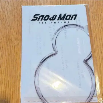 SnowMan 1st POP-UP 방콕 미니 포스터 L 홀더 세트