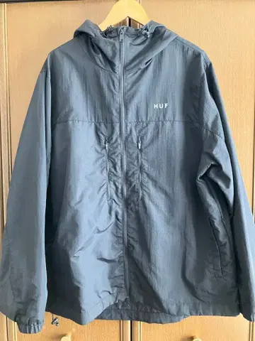 HUF 나일론 자켓 블랙 XL