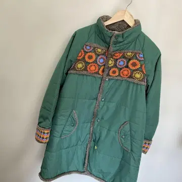 TITICACA 패딩 자켓 그린 M #3212