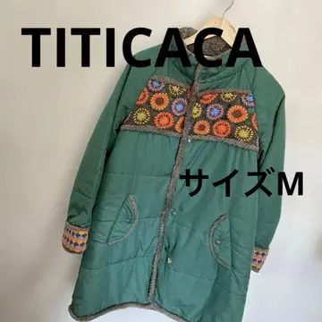 TITICACA 패딩 자켓 그린 M #3212
