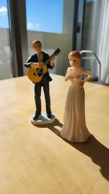 웨딩용 케이크 토퍼