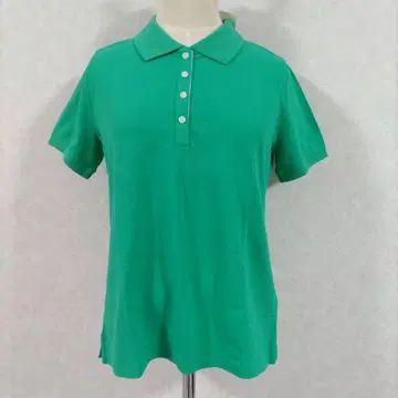 j.crew 제이크루 그린 반팔 피케 셔츠 여성용