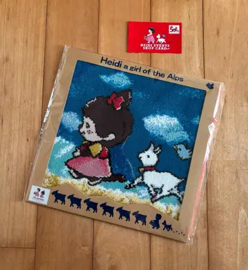 새상품 하이지 x 몽치치 셔닐 직조 미니 타월 50주년