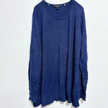 Cypio 네이비 긴팔 니트 [ XL ] 심플 무지 여성용