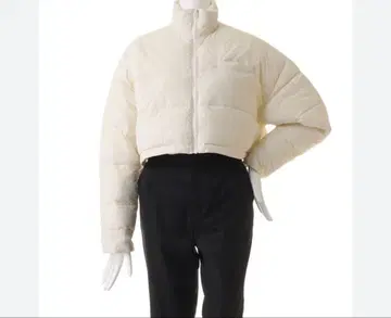 NOMADIS 패디드 숏 자켓 화이트 프리 사이즈