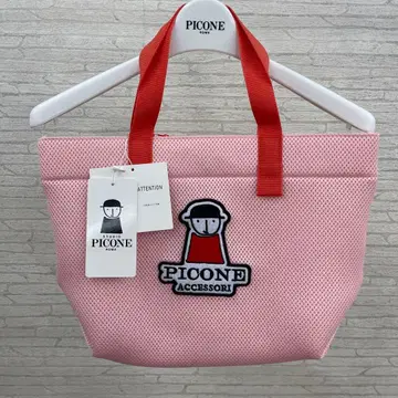 PICONE 메쉬 토트백 핑크