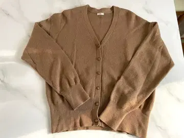 IENA 이에나 가디건 M 카멜 울 혼방 고급 가을 겨울 코디