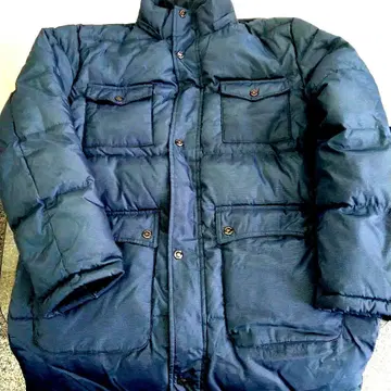 DUNLOP MOTORSPORT 다운 자켓 L 네이비