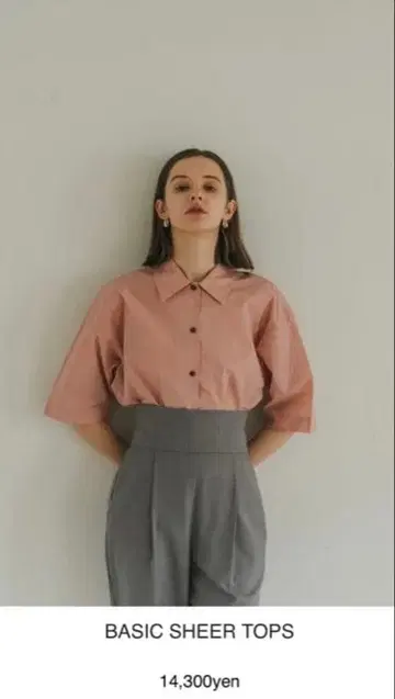 MANOF 마노프 BASIC SHEER TOPS