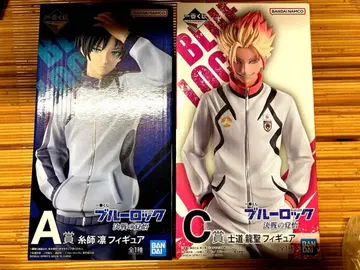 블루 록 제일복권 [결전의 각오] A상 C상 피규어 2종 세트