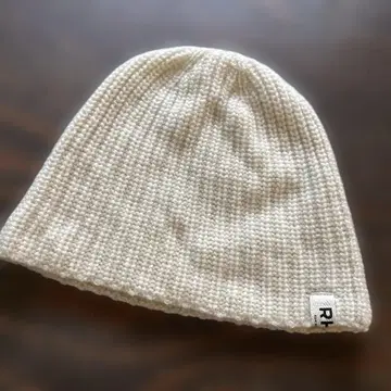 론 헤르만 아이보리 캐시미어 니트 모자