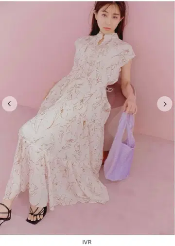 SNIDEL 티어드 플리츠 원피스