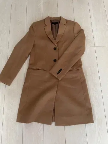 유니클로 울 캐시미어 체스터 코트