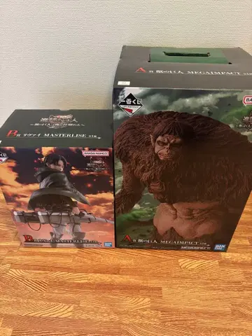 제일복권 진격의 거인 A상 B상 수인의 거인 리바이 2종 세트