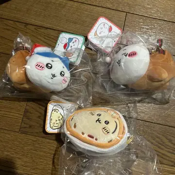 3 치이카와 크리스마스 슈톨렌 치킨 마스코트 3종 세트