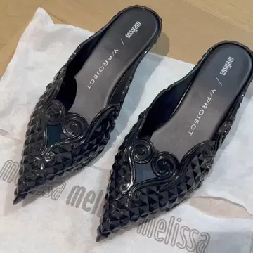 melissa / Y/PROJECT 블랙 뮬 JPN 22cm