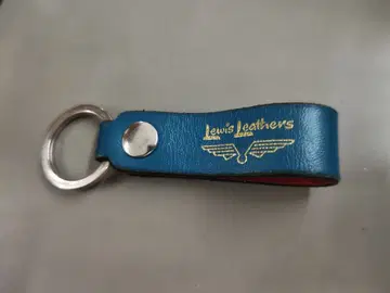 Lewis leather 루이스 레더 키링 터콰이즈 블루