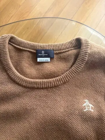 먼싱웨어 니트 스웨터 일본제