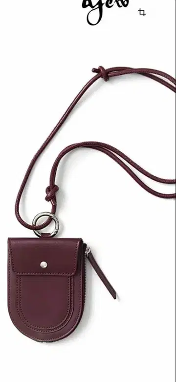 ajew Fanction wallet case/burgundy