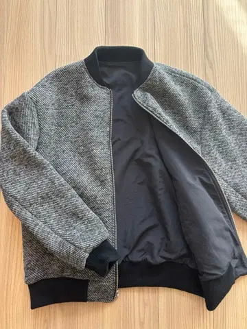 nano universe 나노 유니버스 리버서블 자켓 블루종