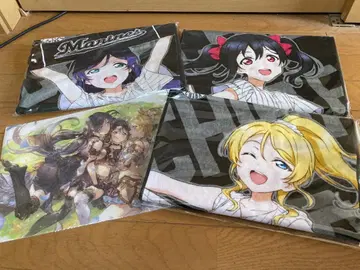 러브 라이브! 지바 롯데 마린스 응원 타월 클리어 파일 니코 호노카 에리