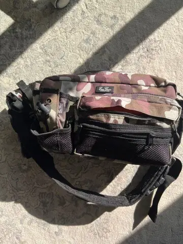 에버그린 카모플라쥬 낚시용 가방 정크