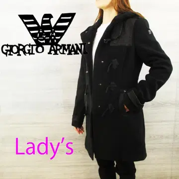ARMANI 아르마니진스 <여성용 울 더플 코트> M0208s