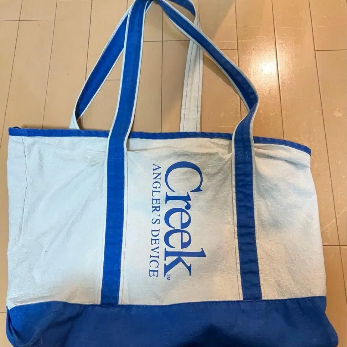 Creek Angler's Device トートバッグ ネイビー Creek×This is a(n