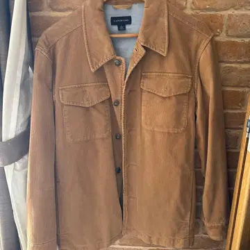 랜즈 엔드 브라운 코듀로이 자켓