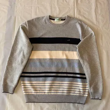 Crocodile 스트라이프 니트 스웨터 2L
