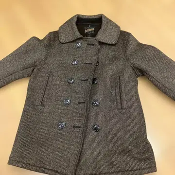 격이 다른 라디얼 두꺼운 원단 브라운즈 비치 비치 크로스 피 코트 40