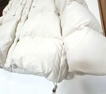 글로벌 워크 숏 다운 자켓 M 사이즈 화이트