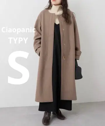 Ciaopanic TYPY 테크 울 노카라 코트