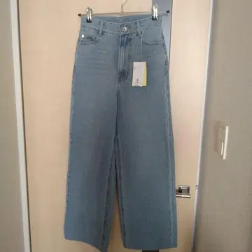 하이웨스트 라이트 블루 스트레이트 데님