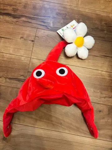 피크민 캐릭터 모자 3종 세트