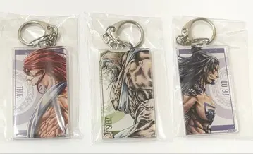 종말의 발키리 아크릴 키링 3종 세트 토르 제우스 여포