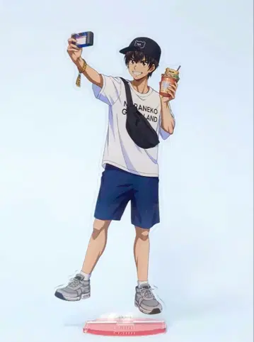 다이아몬드 A 캐릭터 드링크 아크릴 스탠드 사와무라 에이준 아크릴 스탠드