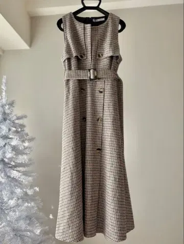 [ 미사용 새상품 택 포함 ] ABITOKYO 슬리브리스 롱 원피스 M