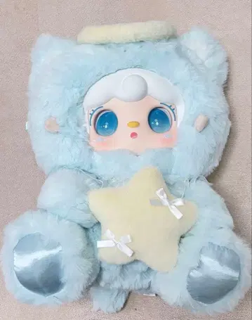 요키 시리즈 400% 스카이블루 곰 봉제 인형