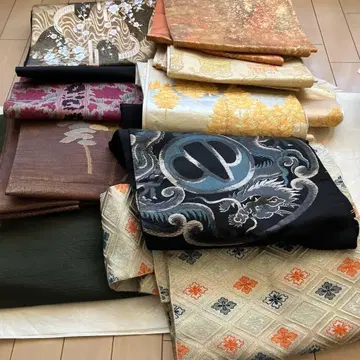 다색 디자인 기모노 오비 묶음 판매