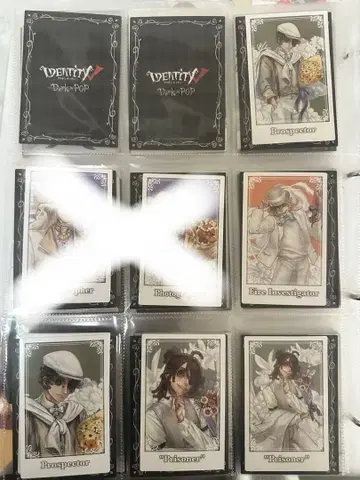 제5인격 화이트데이 폴라로이드 숏 카드 5장 세트 폴라로이드 카드