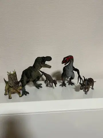 공룡 피규어 5체 세트
