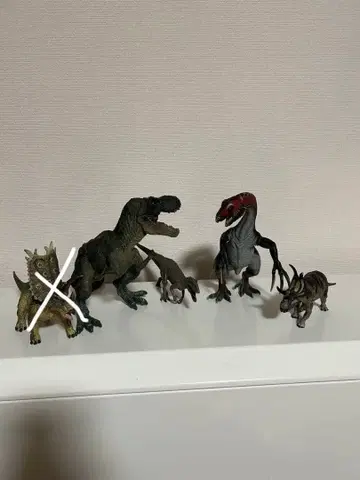 공룡 피규어 5체 세트