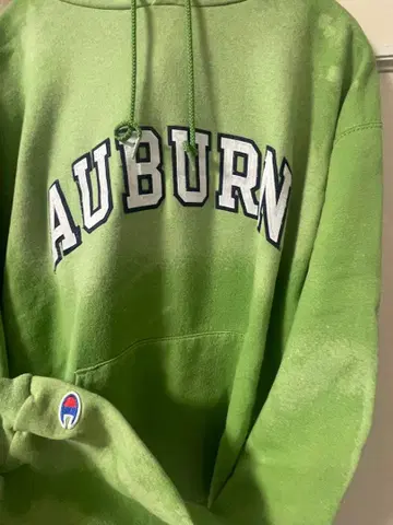 Champion AUBURN 로고 후드티 M 사이즈
