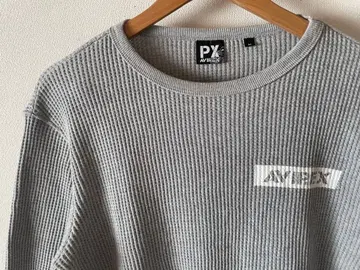 AVIREX 그레이 리브 트레이닝복