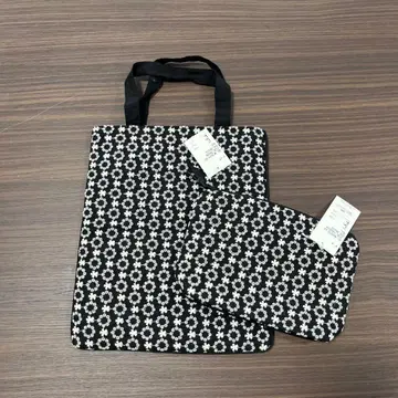 새상품 꽃무늬 토트백 세트